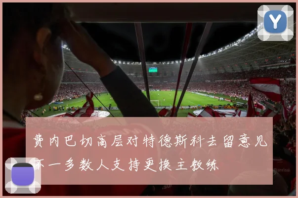 费内巴切高层对特德斯科去留意见不一多数人支持更换主教练